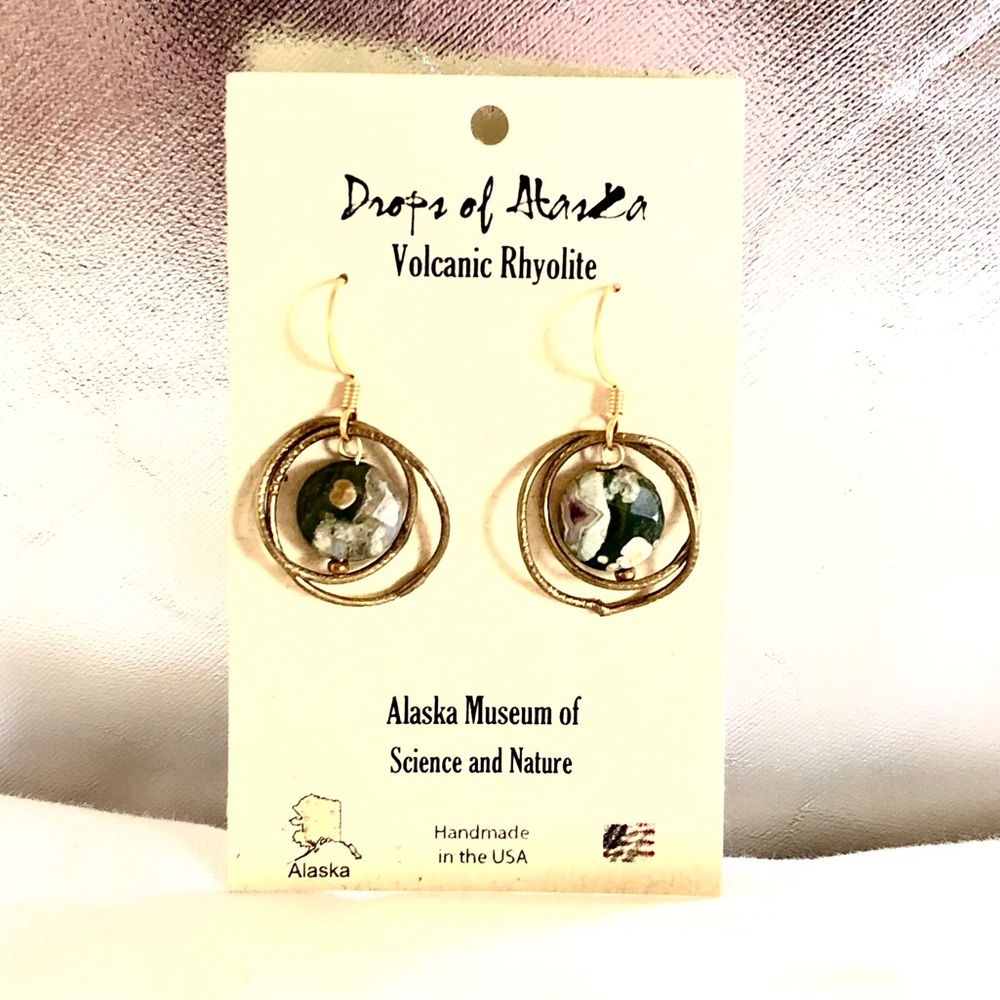 Volcanic Rock Earrings